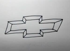 3D geometric shape drawing step by step, tutorial for beginners on how to draw complex shapes easily.