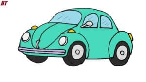 How to Draw a VW Bug