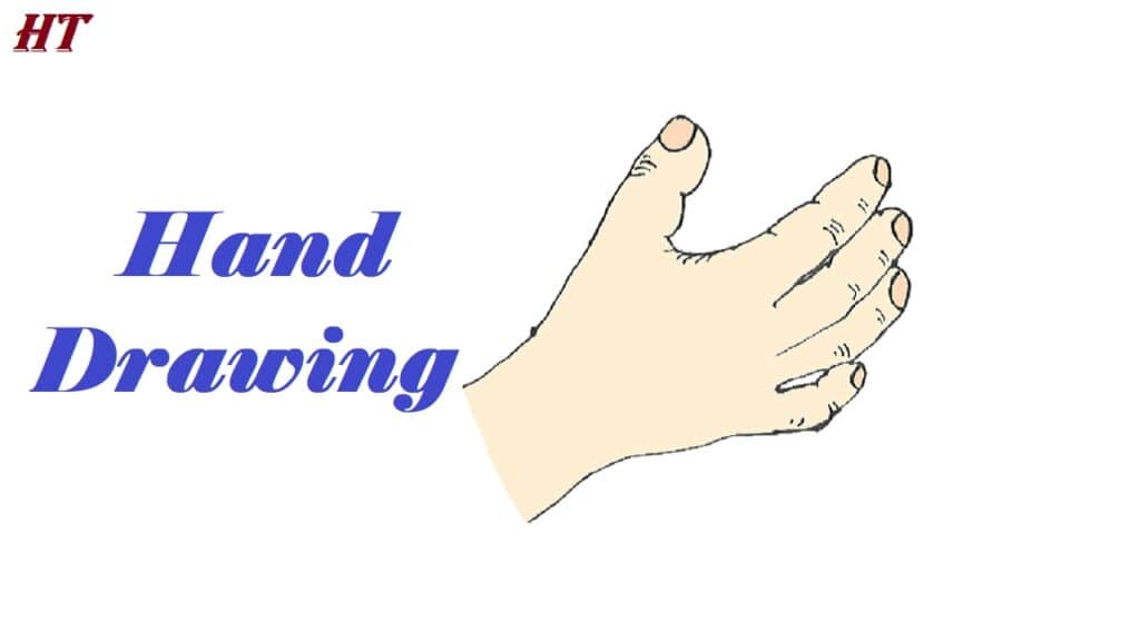 Hand drawing step-by-step tutorial for beginners. Learn how to sketch a realistic hand with easy drawing techniques, perfect for art students and enthusiasts.