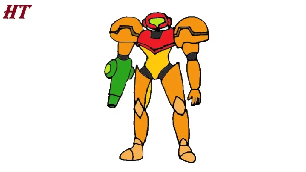How to Draw Samus Aran
