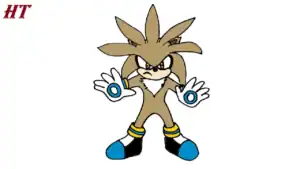 Draw Sonic the Hedgehog step by step, tutorial for beginners, how to draw Sonic cartoon character in easy stages, step-by-step instructions for creating Sonic illustration.