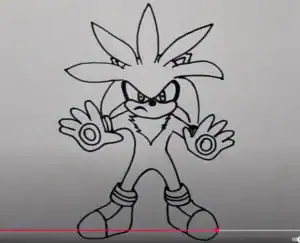 Draw sonic the hedgehog step by step for beginners.