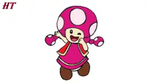 How to Draw Toadette