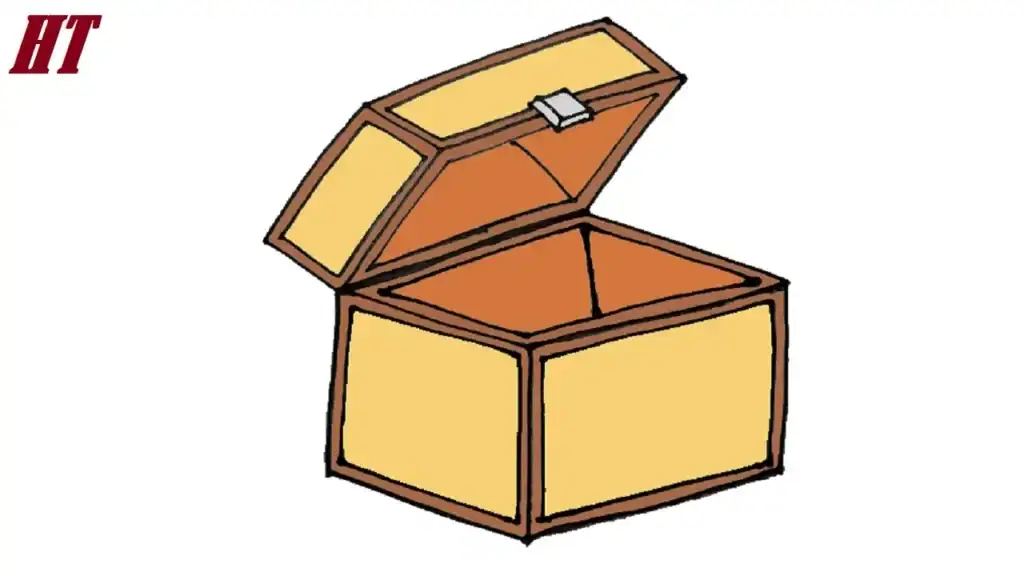 How to Draw a Minecraft Chest