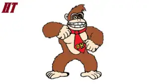 How to draw Donkey Kong