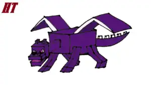 How to Draw the Ender Dragon