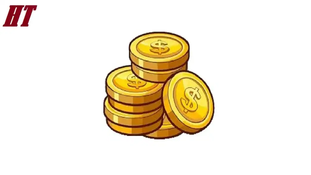 Colorful cartoon coins with dollar signs, ideal for learning how to draw money icons step by step. Perfect visual guide for beginners to draw coins and financial symbols easily.