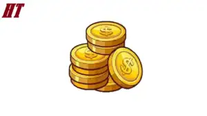 drawing of gold coins