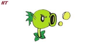 Repeater from Plants vs. Zombies 2 Drawing