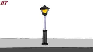 How to Draw a Streetlight