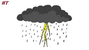 How to draw Thunderstorm